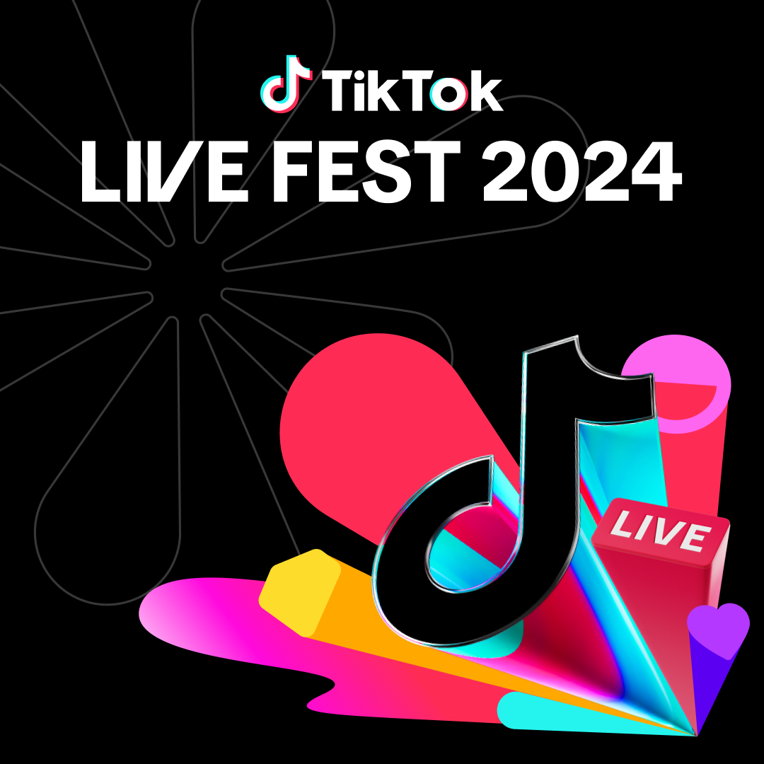 Affiche TikTok LIVE Fest
